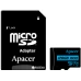 Карта памяти Apacer MicroSD 128GB, Class 10 UHS-I U3, (AP128GMCSX10U7-R)