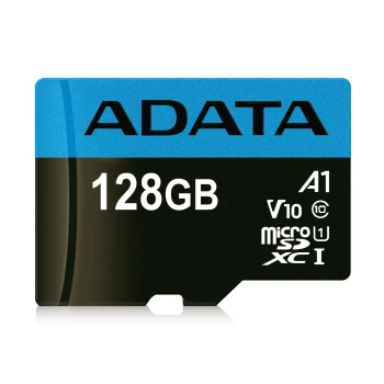 Карта памяти Apacer Premier MicroSD 128GB, Class 10 UНS-I U3, (AUSDX128GUICL10A1-RA1)
