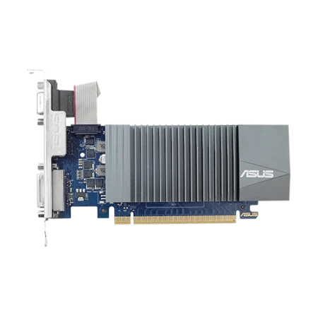 Видеокарта Asus GeForce GT 710 Silent LP 2GB, (GT710-SL-2GD5-BRK)
