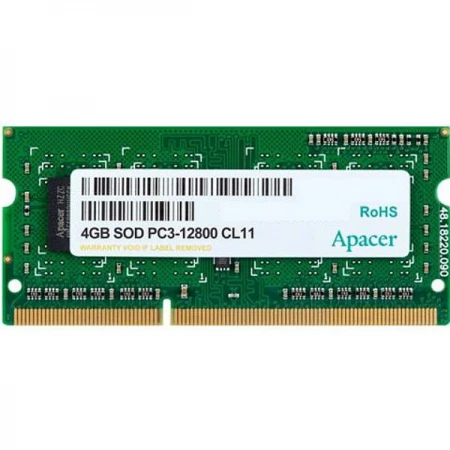 Apacer 8GB 1600MHz SODIMM DDR3, (DS.08G2K.KAM)
