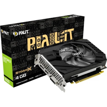Видеокарта Palit GeForce GTX 1650 StormX 4GB, (NE61650018G1-166F)