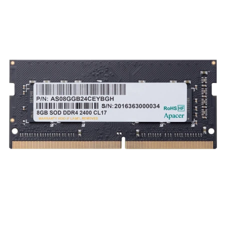 Apacer 4GB 2666MHz SODIMM DDR4, (ES.04G2V.KNH)