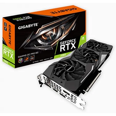 Видеокарта Gigabyte GeForce RTX 2060 Gaming OC Pro 6GB, (GV-N2060GAMINGOC PRO-6GD)