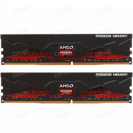 ОЗУ AMD Radeon R9 8GB 3200MHz DIMM DDR4, (R9S48G3206U1K)