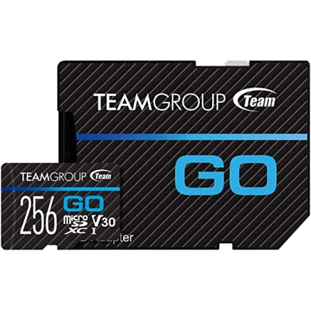 Карта памяти Team Group Go! MicroSD 256GB, Class 10 UHS-I U3, (TGUSDX256GU303)
