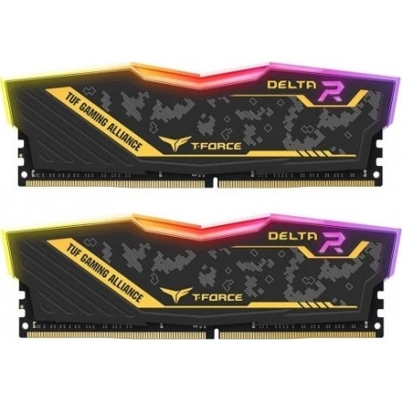 ОЗУ Team Group Delta TUF Gaming RGB 32GB (2х16GB) 3200MHz DIMM DDR4, (TF9D432G3200HC16CDC01)