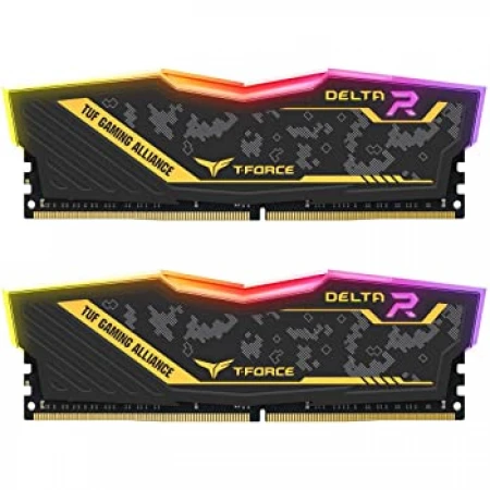 ОЗУ Team Group Delta TUF Gaming RGB 16GB (2х8GB) 3200MHz DIMM DDR4, ( TF9D416G3200HC16CDC01)