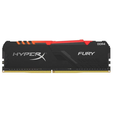 ОЗУ Kingston HyperX Fury RGB 8GB 3600MHz DIMM DDR4, (HX436C17FB3A/8)