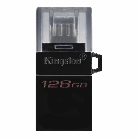 USB Флешка Kingston DataTraveler microDuo 3.0 G2 128GB, (DTDUO3G2/128GB)