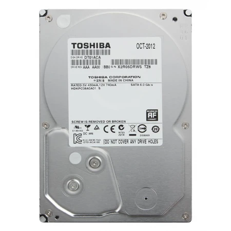 Жёсткий диск Toshiba DT02 6TB, (DT02ABA600V)