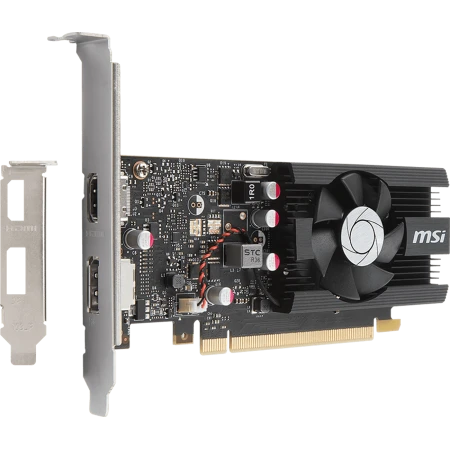 Видеокарта MSI GeForce GT 1030 LP OC 2GB Видеокарта MSI GeForce GT 1030 LP OC 2GB