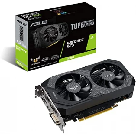Видеокарта Asus GeForce GTX 1650 TUF Gaming 4GB, (TUF-GTX1650-4G-GAMING)