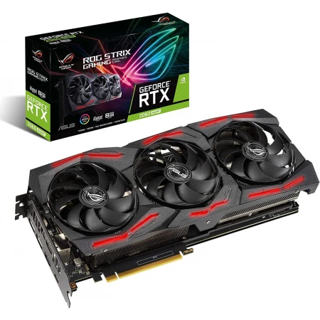 Видеокарта Asus GeForce RTX 2060 Super ROG Strix EVO V2 8GB, (ROG-STRIX-RTX2060S-8G-EVO-V2-GAMING)