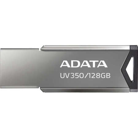 USB Флешка Adata UV350 128GB, Black-Silver