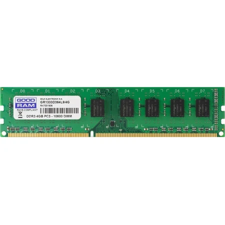 ОЗУ Goodram 4GB 1333MHz DIMM DDR3, (GR1333D364L9S/4G)