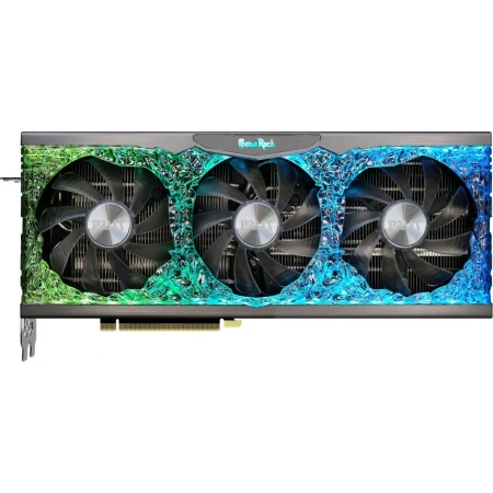 Видеокарта Palit GeForce RTX 3090 GameRock 24GB, (NED3090T19SB-1021G) Видеокарта Palit GeForce RTX 3090 GameRock 24GB, (NED3090T19SB-1021G)