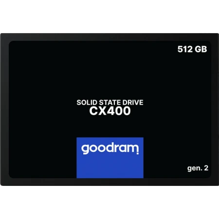 SSD диск Goodram CX400 gen.2 512GB, (SSDPR-CX400-512-G2) SSD диск Goodram CX400 gen.2 512GB, (SSDPR-CX400-512-G2)