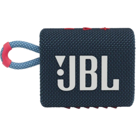 Акустическая система JBL GO 3 (1.0) - Blue-Pink, 4.2Вт