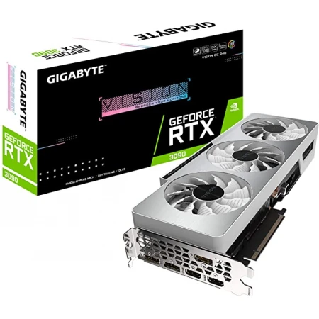 Видеокарта Gigabyte GeForce RTX 3090 Vision OC 24GB, (GV-N3090VISION OC-24GD)