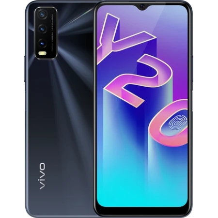 Смартфон Vivo Y20 64GB, Obsidian Black Смартфон Vivo Y20 64GB, Obsidian Black