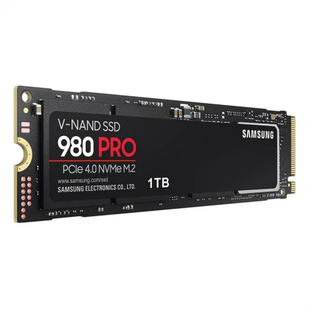 SSD диск Samsung 980 Pro 1TB, (MZ-V8P1T0BW)