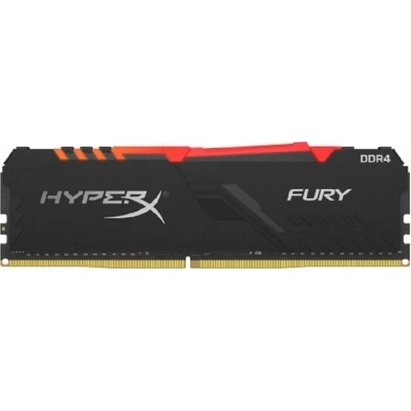 ОЗУ Kingston HyperX Fury RGB 16GB 3200MHz DIMM DDR4, (HX432C16FB4A/16)