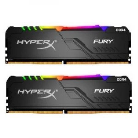ОЗУ Kingston HyperX Fury RGB 64GB (2х32GB) 3600MHz DIMM DDR4, (HX436C18FB3AK2/64)