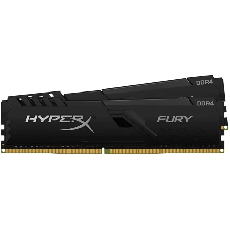 ОЗУ Kingston HyperX Fury Black 64GB (2х32GB) 3600MHz DIMM DDR4, (HX436C18FB3K2/64)