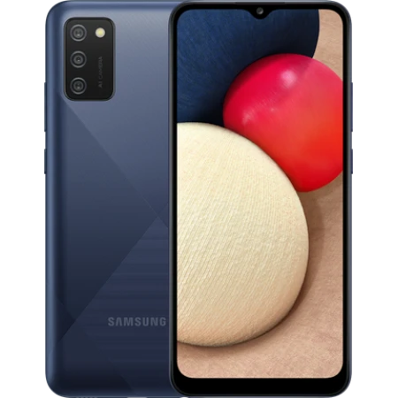 Смартфон Samsung Galaxy A02s 32GB Blue, (SM-A025FZBESKZ)