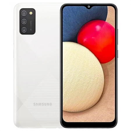 Смартфон Samsung Galaxy A02s 32GB White, (SM-A025FZWESKZ)