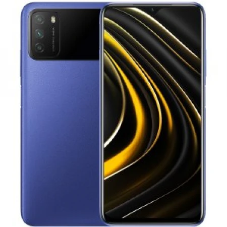 Смартфон Xiaomi Poco M3 64GB, Cool Blue Смартфон Xiaomi Poco M3 64GB, Cool Blue