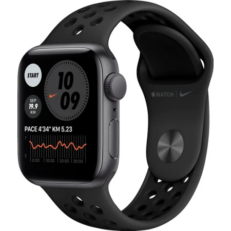 Смарт-часы Apple Watch Nike SE, 40mm Space Gray Aluminium Case, (MYYF2GK/A)