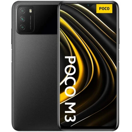 Смартфон Xiaomi Poco M3 64GB, Black Смартфон Xiaomi Poco M3 64GB, Black