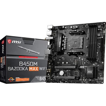 Материнская плата MSI B450M Bazooka Max WI-FI
