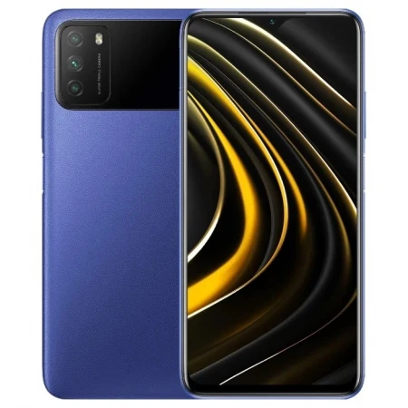 Смартфон Xiaomi Poco M3 128GB, Cool Blue Смартфон Xiaomi Poco M3 128GB, Cool Blue