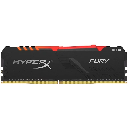 ОЗУ Kingston HyperX Fury RGB 16GB 2666MHz DIMM DDR4, (HX426C16FB4A/16)