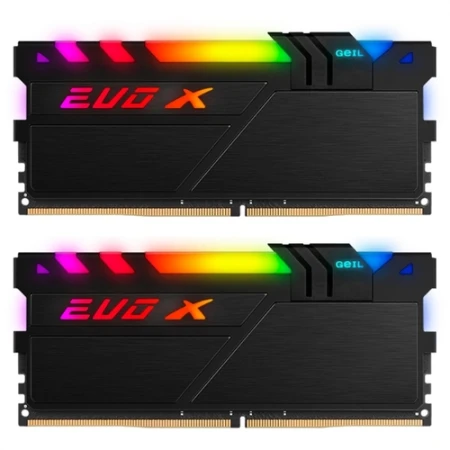 ОЗУ Geil EVO X II RGB 16GB (2х8GB) 2400MHz DIMM DDR4, (GEXSB416GB2400C16DC)