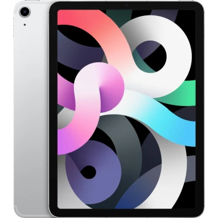 Планшет Apple iPad Air 10.9" (2020) Wi-Fi + Cellular 64GB Silver, (MYGX2RK/A)