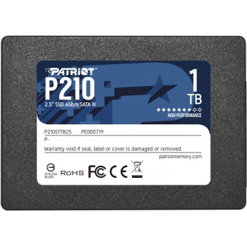 SSD диск Patriot P210 1TB, (P210S1TB25)