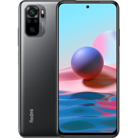 Смартфон Xiaomi Redmi Note 10 4/64GB, Onyx Gray Смартфон Xiaomi Redmi Note 10 4/64GB, Onyx Gray