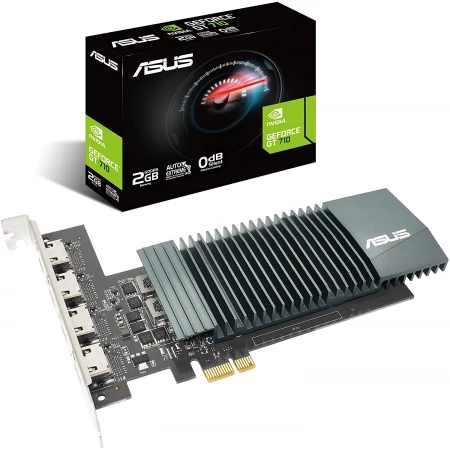 Видеокарта Asus GeForce GT 710 1GB, (GT710-SL-1GD5-DI) Видеокарта Asus GeForce GT 710 1GB, (GT710-SL-1GD5-DI)
