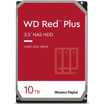 Жёсткий диск Western Digital Red Plus 10TB, (WD101EFBX)
