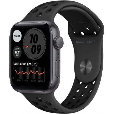 Смарт-часы Apple Watch Nike SE, 44mm Space Gray Aluminium Case, (MYYK2GK/A)