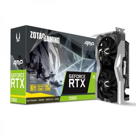 Видеокарта Zotac GeForce RTX 2060 AMP 6GB, (ZT-T20600D-10M)