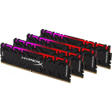ОЗУ Kingston HyperX Predator RGB 64GB (4х16GB) 3600MHz DIMM DDR4, (HX436C17PB3AK4/64)