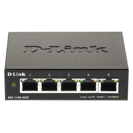 Коммутатор D-Link EasySmart DGS-1100-05V2/A1A