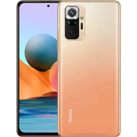 Смартфон Xiaomi Redmi Note 10 Pro 8/128GB, Gradient Bronze Смартфон Xiaomi Redmi Note 10 Pro 8/128GB, Gradient Bronze