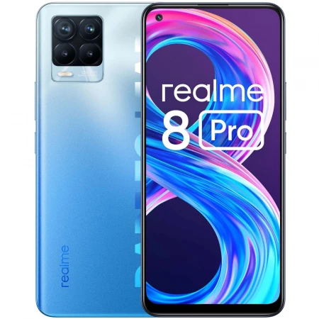 Смартфон Realme 8 Pro 128GB, Blue