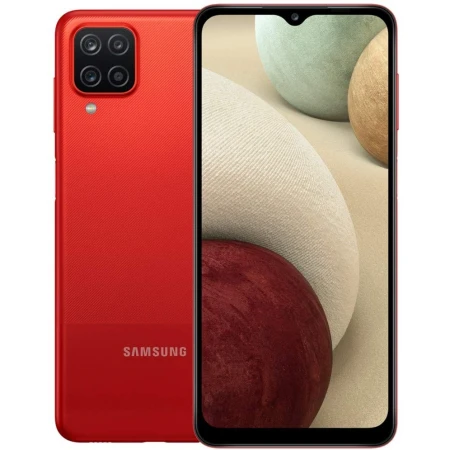 Смартфон Samsung Galaxy A12 32GB Red New, (SM-A127FZRUSKZ)