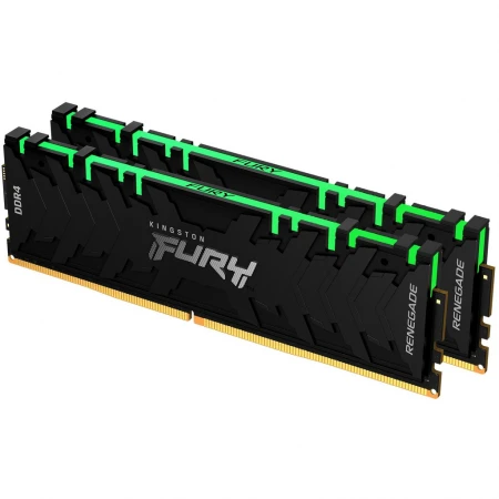 ОЗУ Kingston Fury Renegade RGB 32GB (2х16GB) 3200MHz DIMM DDR4, (KF432C16RB1AK2/32)